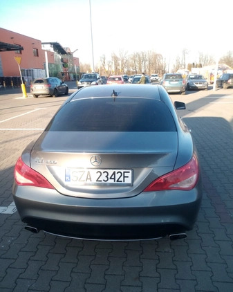 Mercedes-Benz CLA cena 67000 przebieg: 146000, rok produkcji 2014 z Zawiercie małe 106